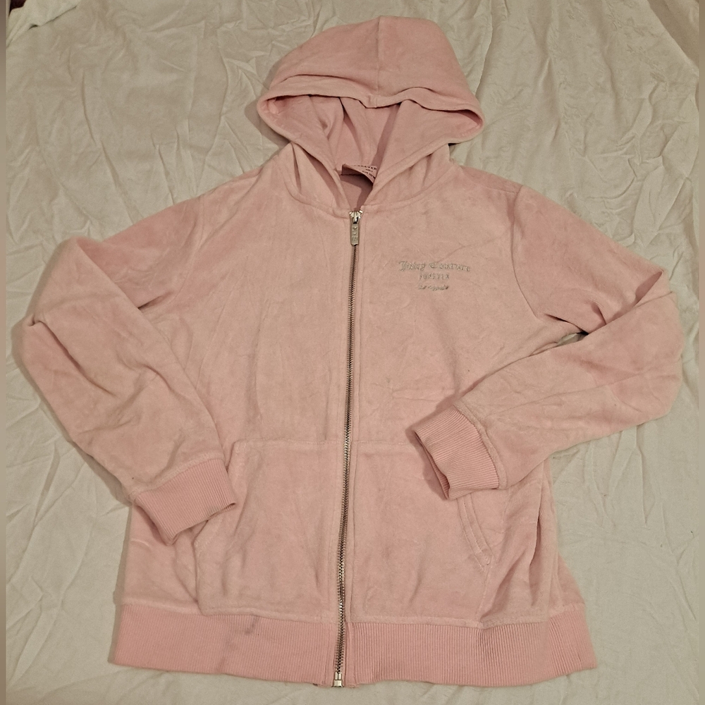 baby pink juicy couture jacket
